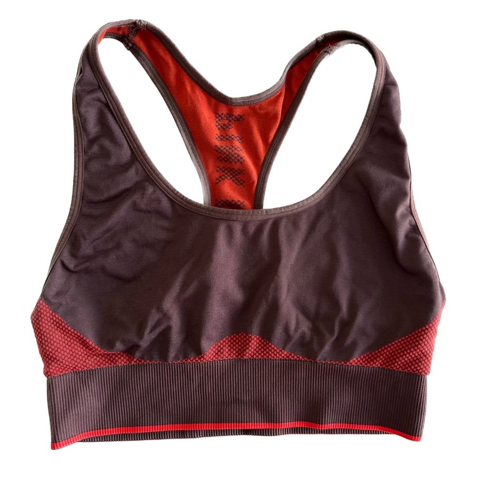 VICTORIA'S SECRET PINK Sport Brown and Orange Ladies Sports Bra, S